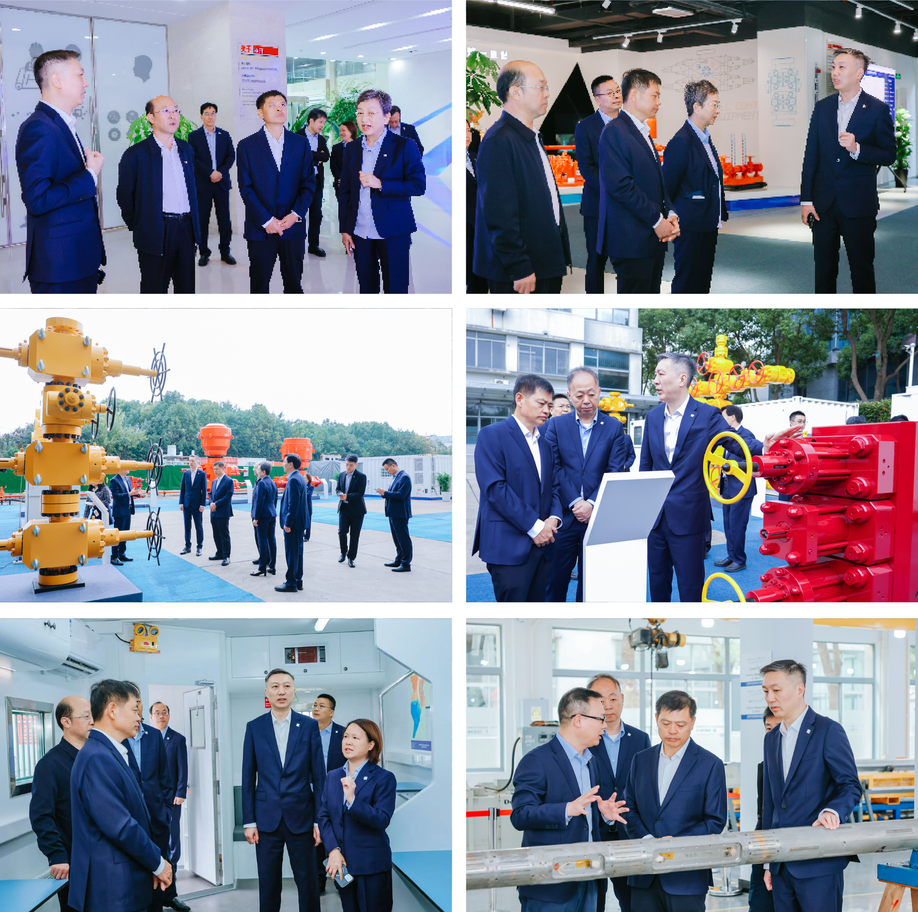 中国石化领导刘会友、张建阔一行莅临QG刮刮乐参观考察(图3)